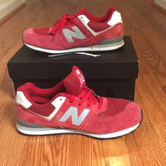 New Balance Shoes - Fire red new balances!